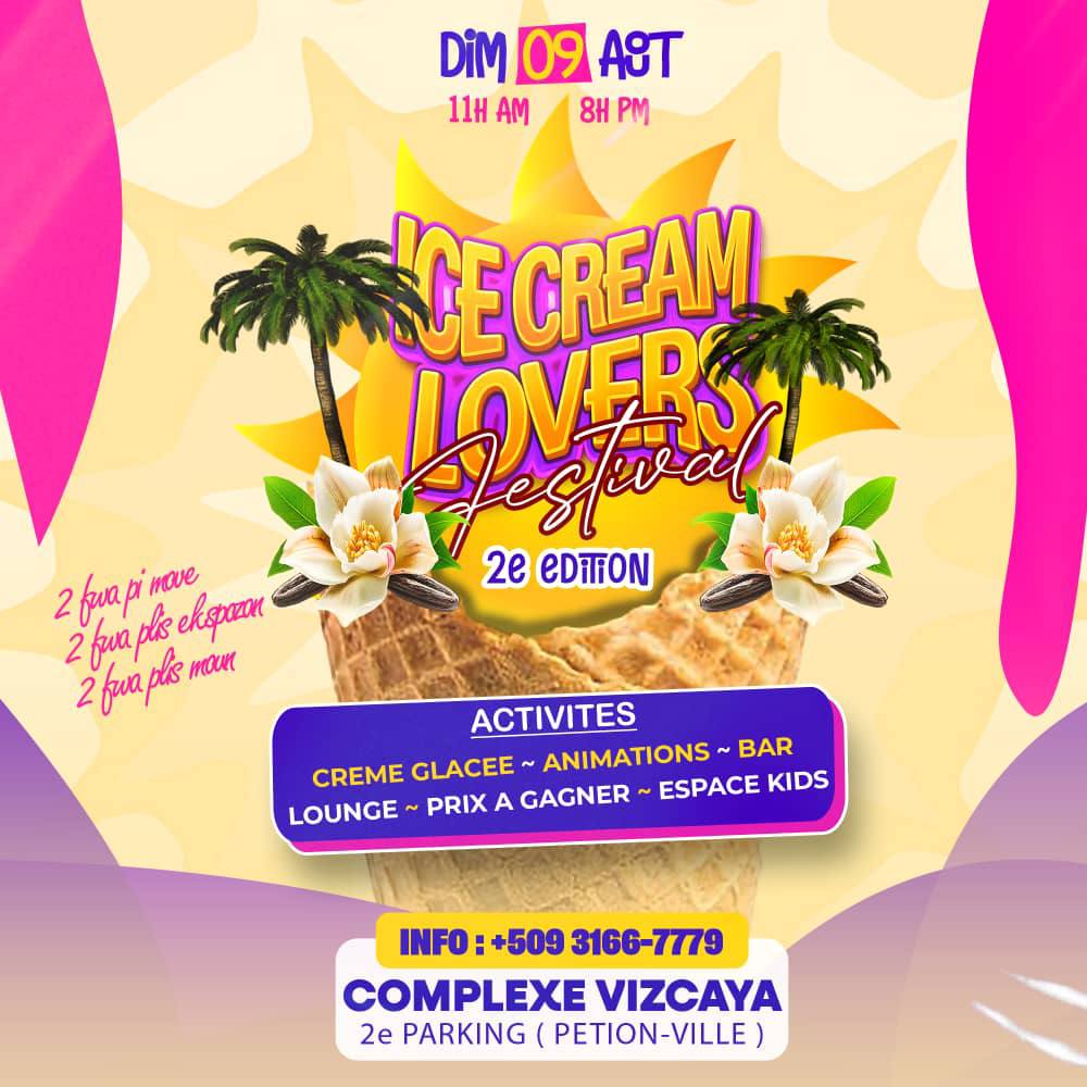 Flyer du Ice Cream Lovers Festival